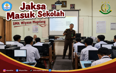 Jaksa Masuk Sekolah Hadir di SMK Wiyasa Magelang, Siswa Kenali Tugas dan Peran Jaksa