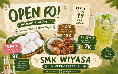 X Perhotelan 3 SMK Wiyasa Hadirkan Kuliner Khas Jogja dalam Kegiatan Kokurikuler Kewirausahaan