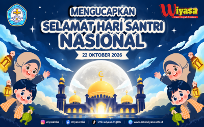 SMK Wiyasa Magelang Ucapkan Selamat Hari Santri Nasional 2026
