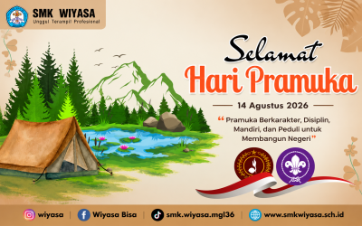 Semangat Hari Pramuka, SMK Wiyasa Magelang Dorong Generasi Berkarakter dan Peduli