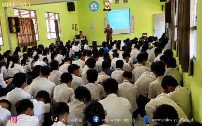 MPLS Hari Pertama SMK Wiyasa Magelang Tanamkan Semangat Belajar dan Karakter Positif kepada Peserta Didik Baru