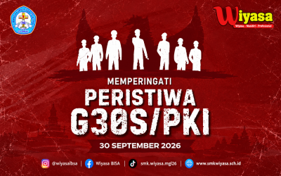 SMK Wiyasa Magelang Memperingati Peristiwa G30S/PKI, Menumbuhkan Kesadaran Sejarah dan Semangat Persatuan