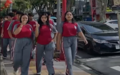 Semarak Menyambut Paskah 2026, SMK Wiyasa Magelang Gelar Jalan Santai dan Lomba Menghias Kelas